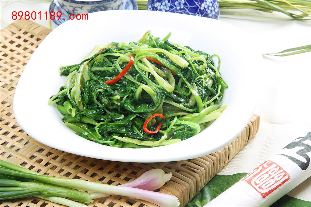 椒丝腐乳炒通心菜